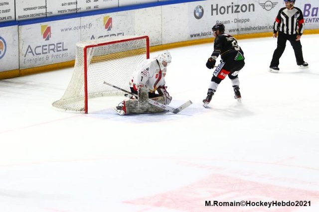 Photo hockey match Rouen - Briançon  le 20/03/2021
