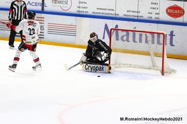 Photo hockey match Rouen - Briançon  le 20/03/2021