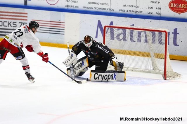 Photo hockey match Rouen - Briançon  le 20/03/2021