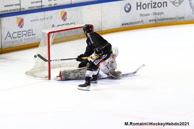Photo hockey match Rouen - Briançon  le 20/03/2021