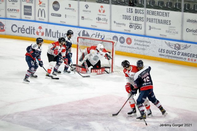 Photo hockey match Angers  - Nice le 22/03/2021