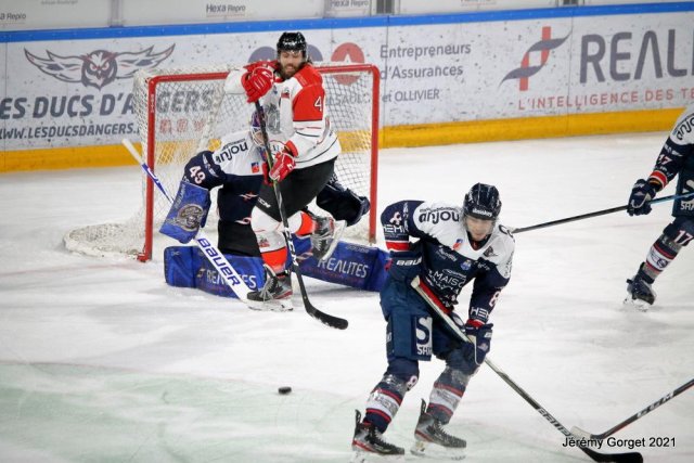 Photo hockey match Angers  - Nice le 22/03/2021