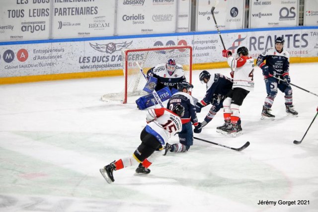 Photo hockey match Angers  - Nice le 22/03/2021