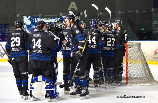 Photo hockey match Nantes - Caen  le 20/03/2021