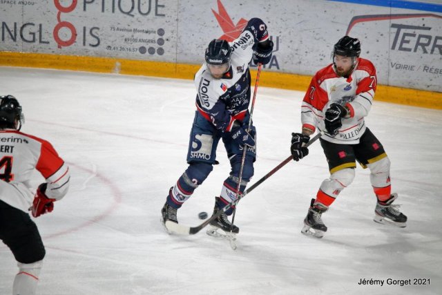 Photo hockey match Angers  - Nice le 22/03/2021