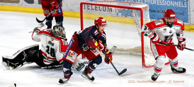 Photo hockey match Grenoble  - Anglet le 26/03/2021