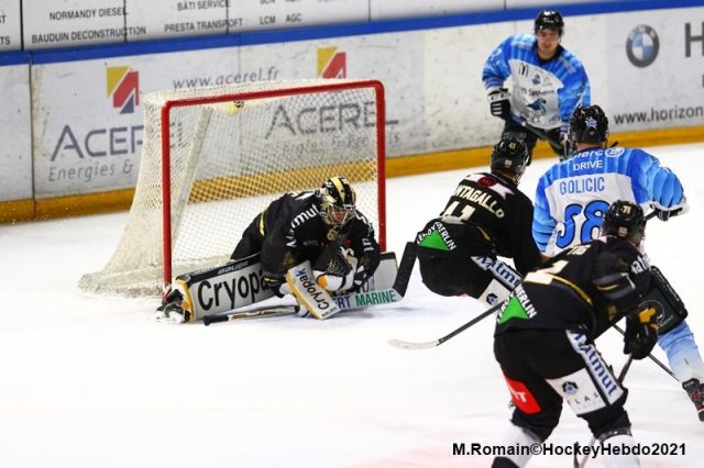 Photo hockey match Rouen - Gap  le 26/03/2021