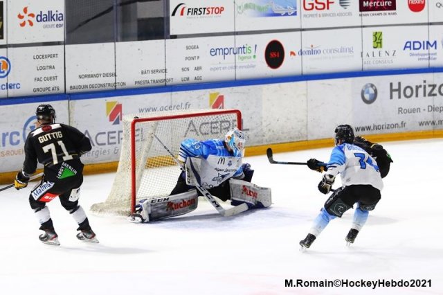 Photo hockey match Rouen - Gap  le 26/03/2021