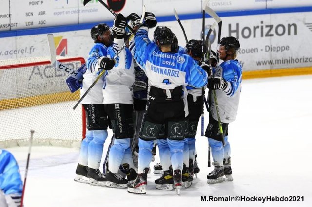 Photo hockey match Rouen - Gap  le 26/03/2021