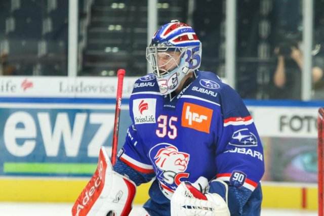 Photo hockey match Zürich - Zug le 27/03/2021