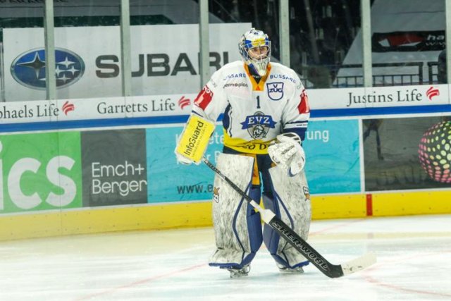 Photo hockey match Zürich - Zug le 27/03/2021