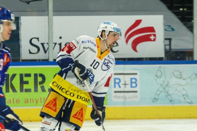 Photo hockey match Zürich - Zug le 27/03/2021