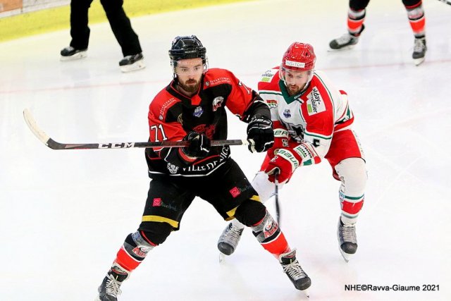 Photo hockey match Nice - Anglet le 27/03/2021