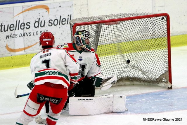 Photo hockey match Nice - Anglet le 27/03/2021