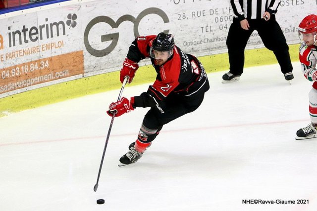 Photo hockey match Nice - Anglet le 27/03/2021