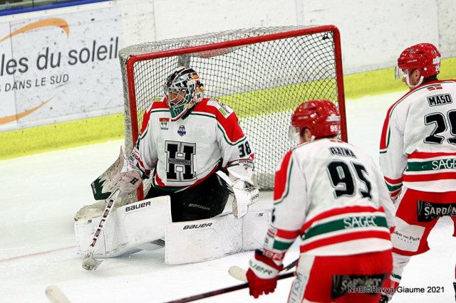 Photo hockey match Nice - Anglet le 27/03/2021