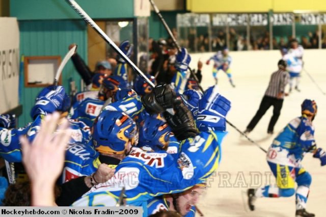 Photo hockey match Gap  - Caen  le 25/04/2009