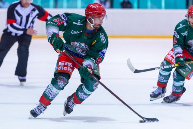 Photo hockey match Mont-Blanc - Montpellier  le 02/04/2021