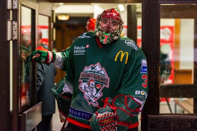 Photo hockey match Mont-Blanc - Montpellier  le 02/04/2021