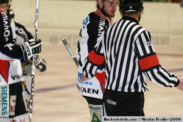 Photo hockey match Gap  - Caen  le 25/04/2009