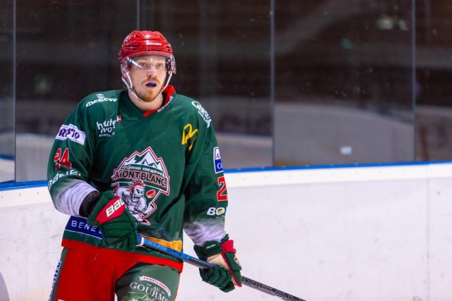 Photo hockey match Mont-Blanc - Montpellier  le 02/04/2021