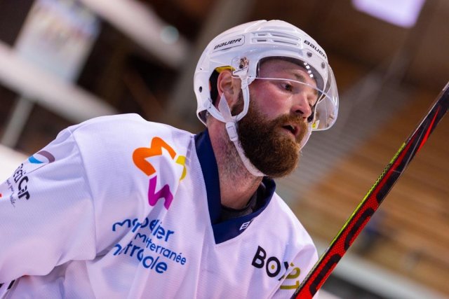 Photo hockey match Mont-Blanc - Montpellier  le 02/04/2021