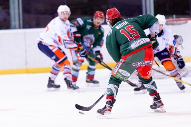 Photo hockey match Mont-Blanc - Montpellier  le 02/04/2021