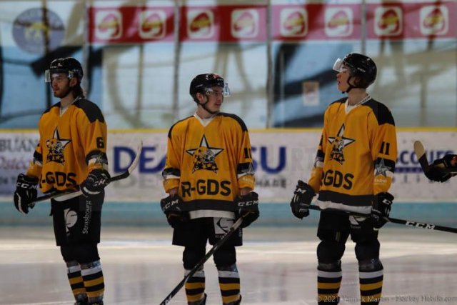 Photo hockey match Clermont-Ferrand - Strasbourg  le 03/04/2021