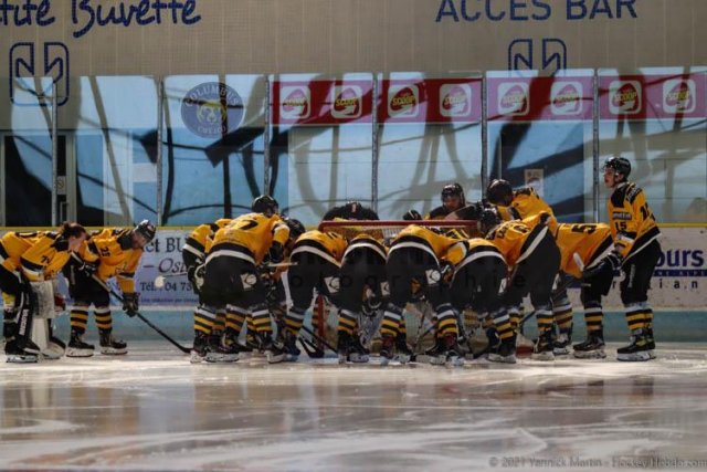 Photo hockey match Clermont-Ferrand - Strasbourg  le 03/04/2021