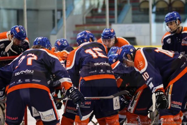 Photo hockey match Clermont-Ferrand - Strasbourg  le 03/04/2021