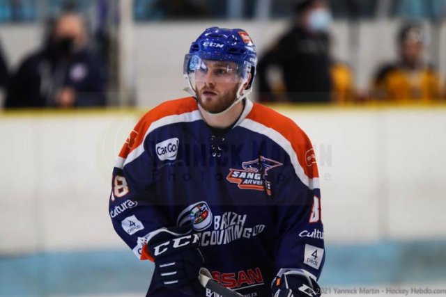 Photo hockey match Clermont-Ferrand - Strasbourg  le 03/04/2021