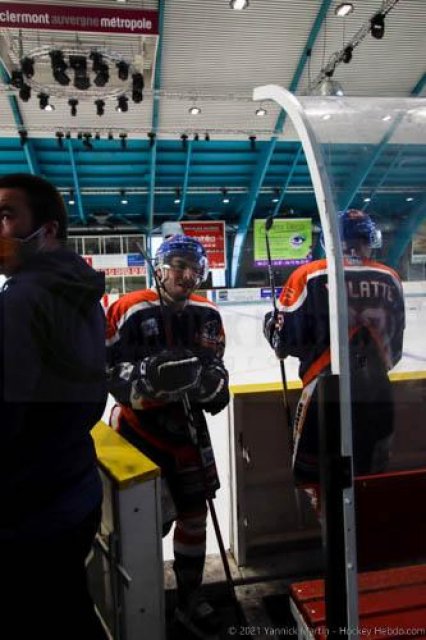 Photo hockey match Clermont-Ferrand - Strasbourg  le 03/04/2021