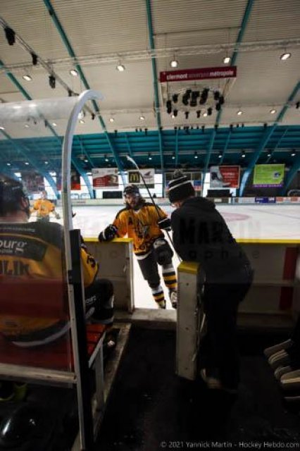 Photo hockey match Clermont-Ferrand - Strasbourg  le 03/04/2021