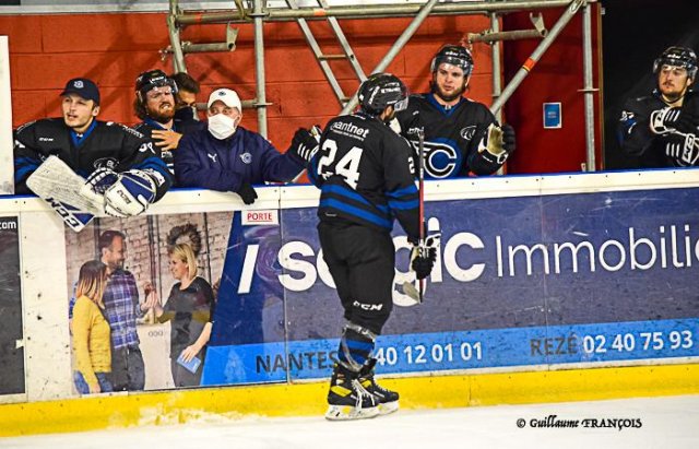 Photo hockey match Nantes - Tours  le 03/04/2021