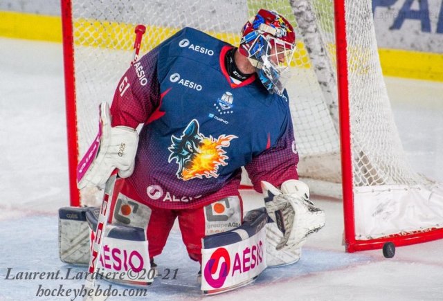 Photo hockey match Grenoble  - Rouen le 02/04/2021