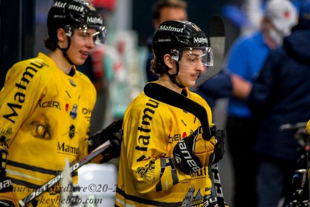 Photo hockey match Grenoble  - Rouen le 02/04/2021