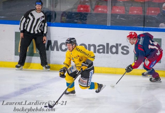 Photo hockey match Grenoble  - Rouen le 02/04/2021