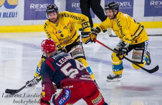 Photo hockey match Grenoble  - Rouen le 02/04/2021