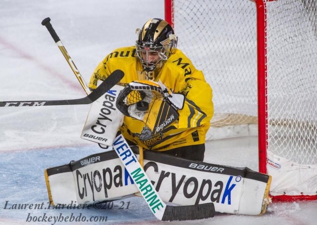 Photo hockey match Grenoble  - Rouen le 02/04/2021