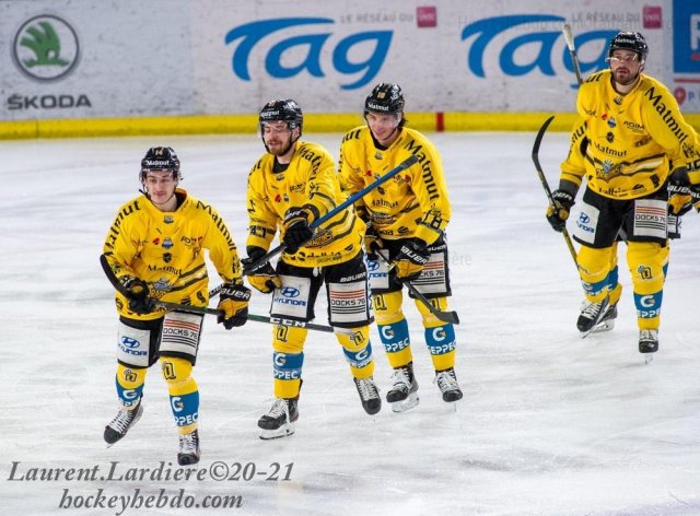 Photo hockey match Grenoble  - Rouen le 02/04/2021