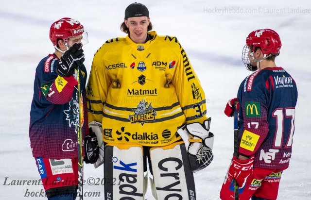Photo hockey match Grenoble  - Rouen le 02/04/2021