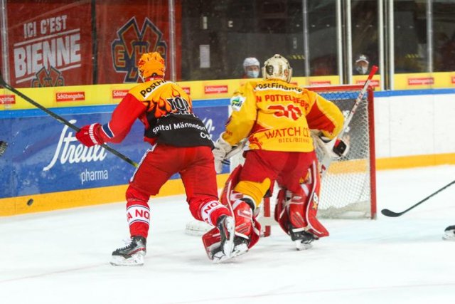 Photo hockey match Rapperswil-Jona - Bienne le 09/04/2021