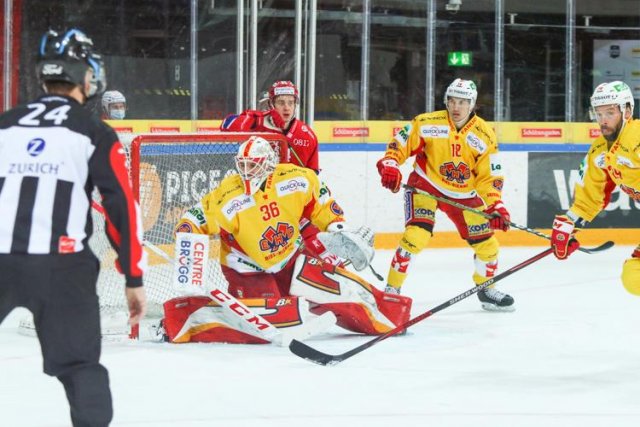 Photo hockey match Rapperswil-Jona - Bienne le 09/04/2021