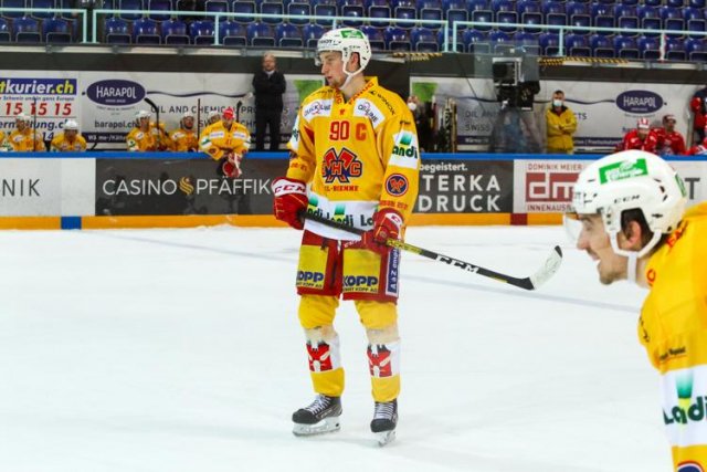 Photo hockey match Rapperswil-Jona - Bienne le 09/04/2021