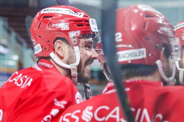 Photo hockey match Rapperswil-Jona - Bienne le 09/04/2021