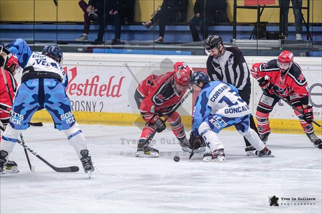 Photo hockey match Neuilly/Marne - Nantes le 10/04/2021