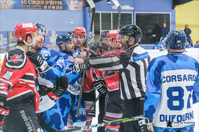 Photo hockey match Neuilly/Marne - Nantes le 10/04/2021