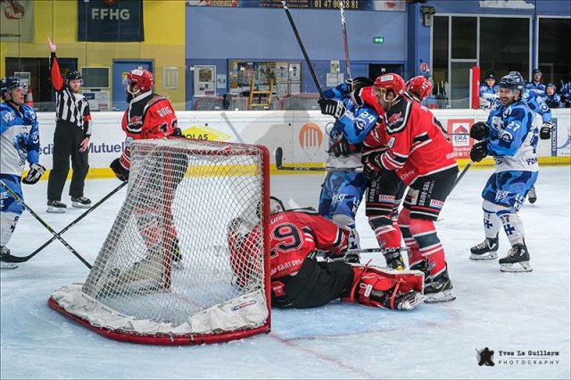 Photo hockey match Neuilly/Marne - Nantes le 10/04/2021