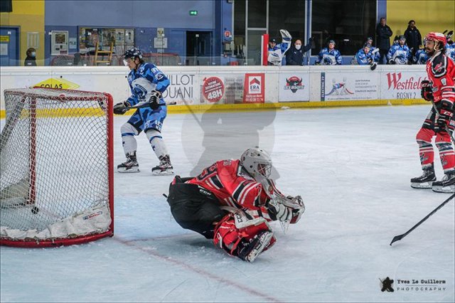 Photo hockey match Neuilly/Marne - Nantes le 10/04/2021