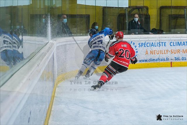 Photo hockey match Neuilly/Marne - Nantes le 10/04/2021